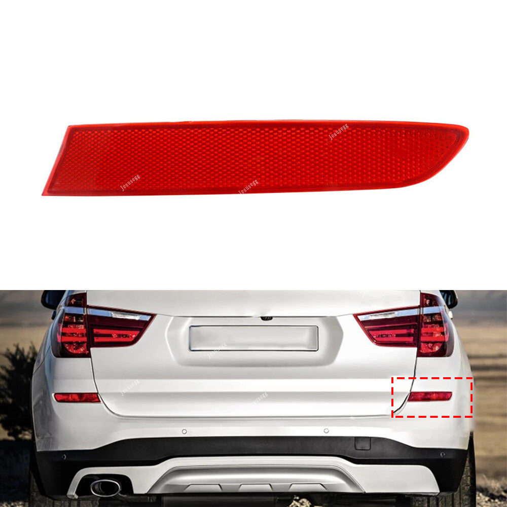 Rear RH Bumper Reflector Strip Cover for BMW F25 X3 Series 2014 2015 2016 2017