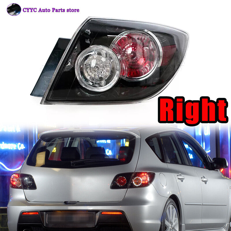 Outside Tail Light Right for Mazda 3 BK Hatchback 2004-2010 Rear Brake Lamp