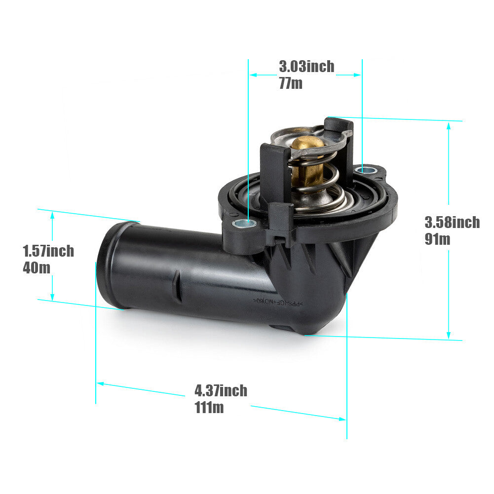 Thermostat Housing for Jeep Grand Cherokee 3.6L 5184651AH 2018 2017 2016-2011