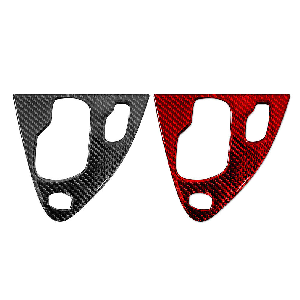 RHD Carbon Fiber Automatic Gear Shift Panel Cover Trim FIT for BMW 6 Series E63 E64