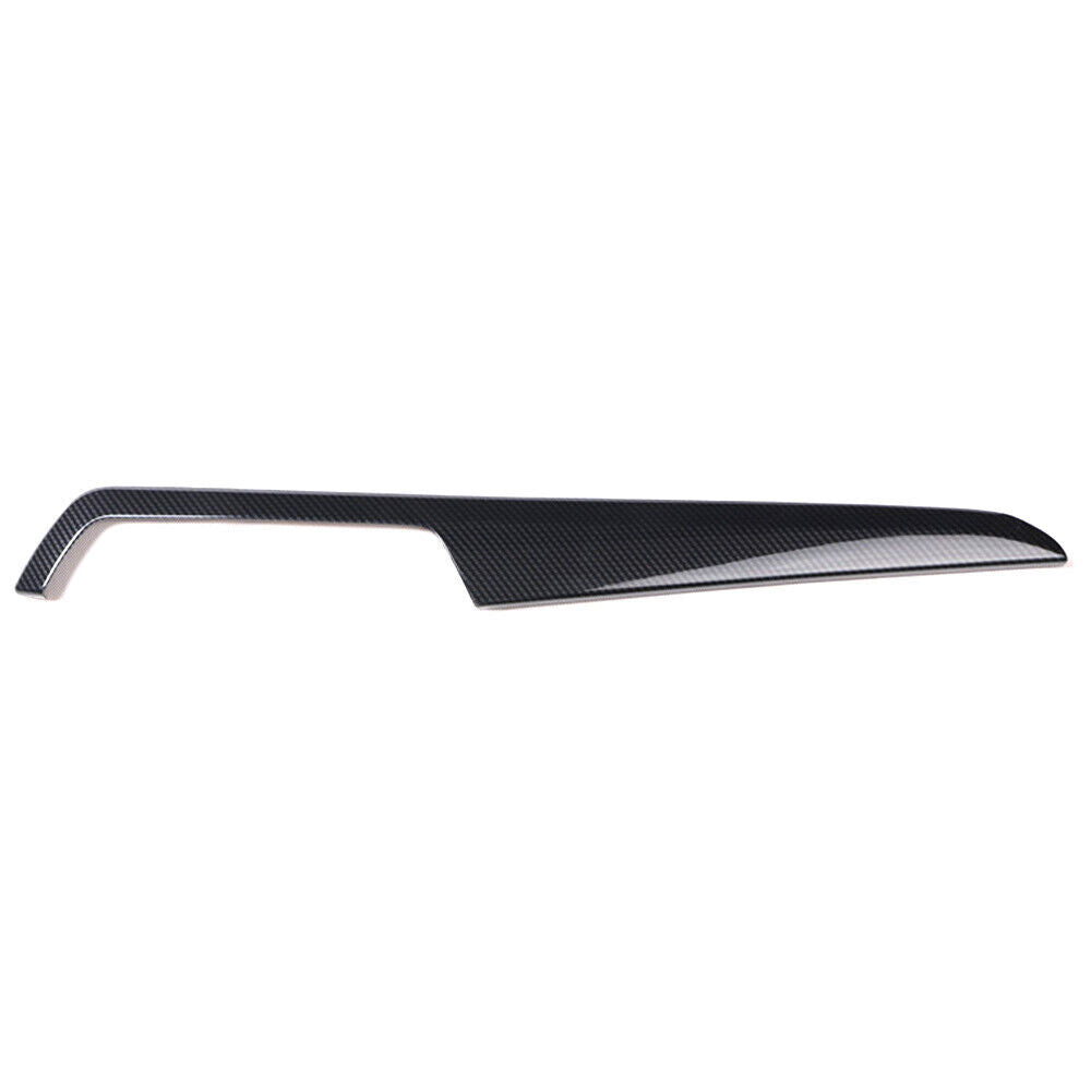 Middle Console Dashboard Strip Trim for Mercedes-Benz C-Class 11-13 Carbon Fiber