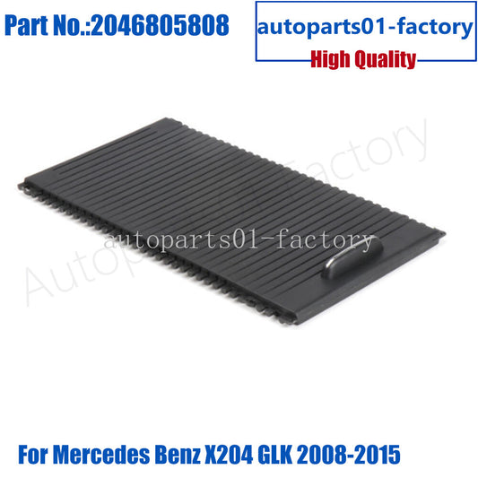 2046805808 Black Center Console Roller Blind Cover for Mercedes X204 GLK 08-15