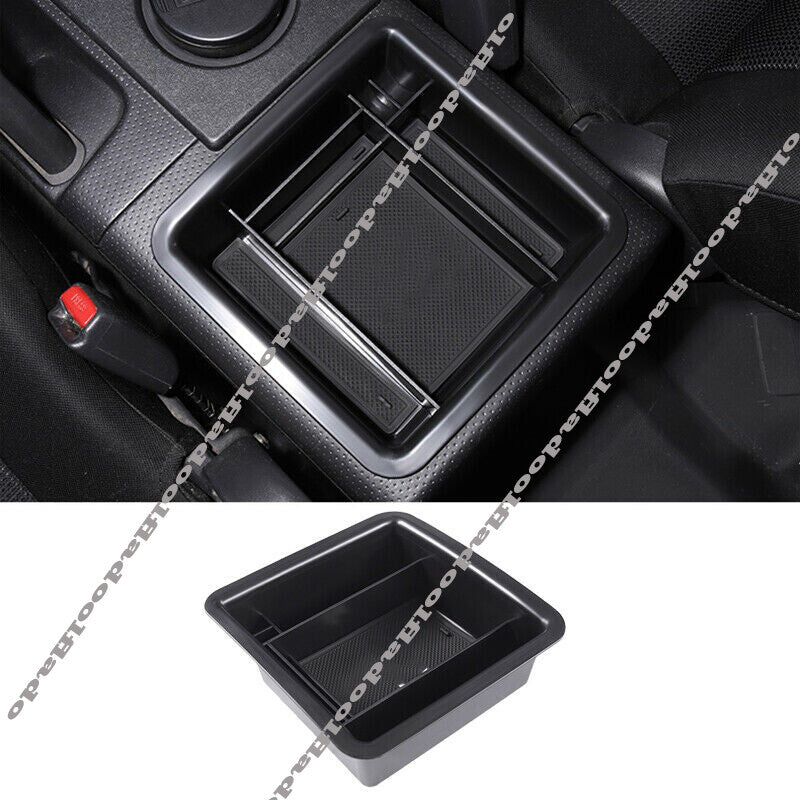 for Toyota FJ Cruiser 2007-21 Center Console Armrest Storage Box Organizer Tray