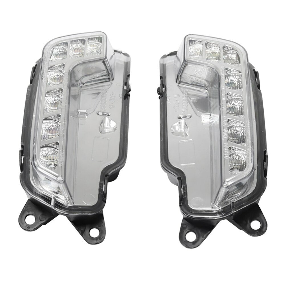 Left Right Daytime Light Lower Bumper Grille for Mercedes W212 E300 E350 2009-13