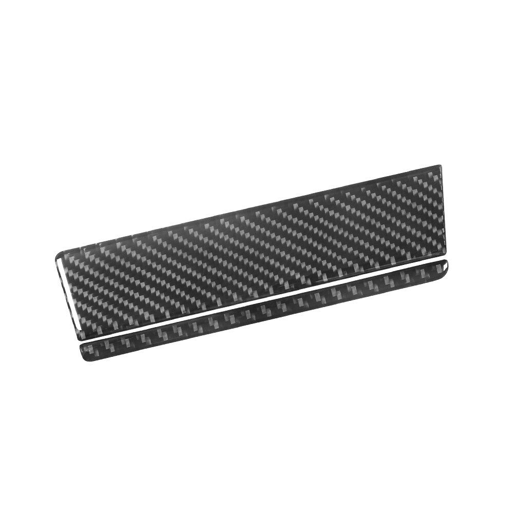 Carbon Fiber Center Control Storage Above Trim for Volkswagen for Tiguan 2013-2017