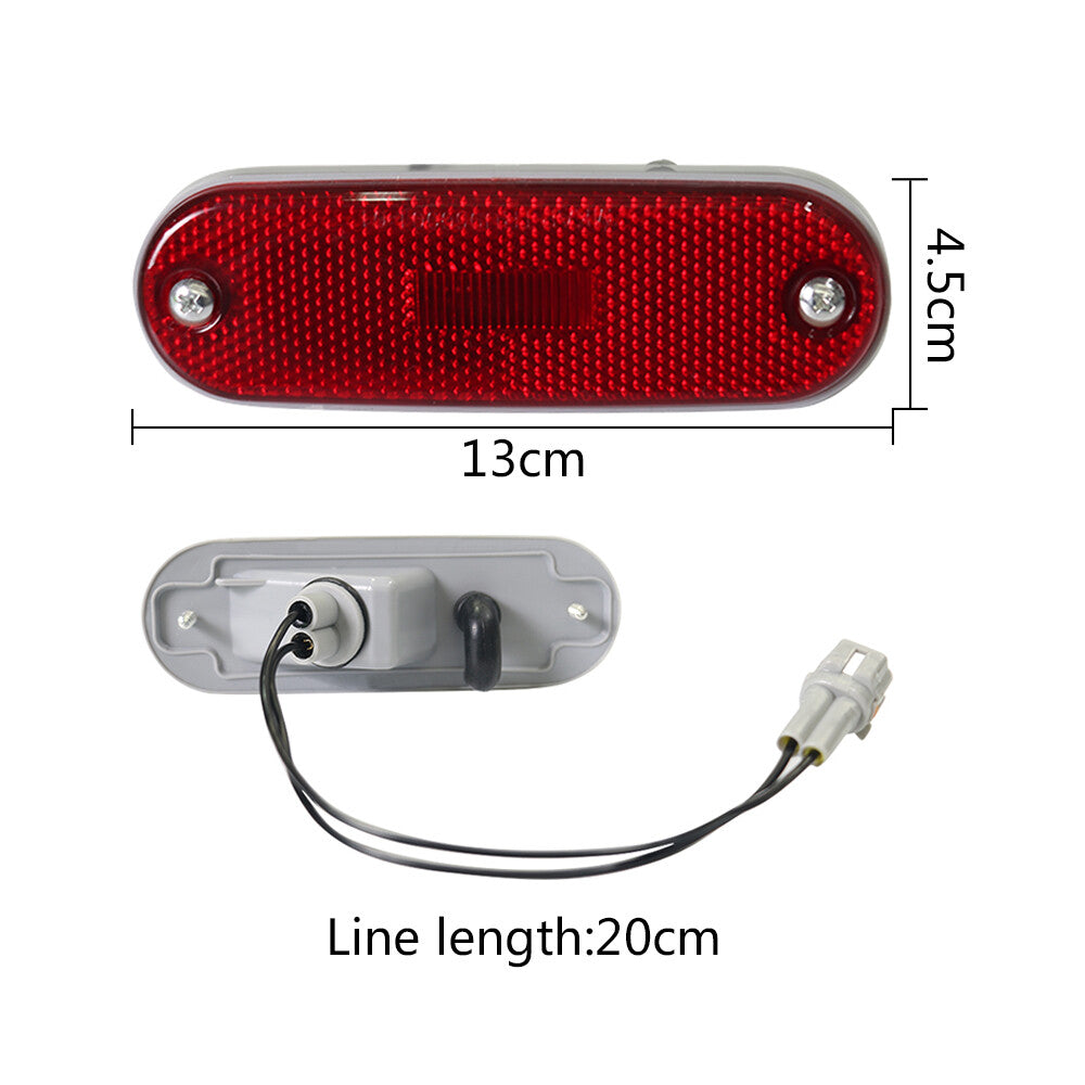 Rear Side Marker Reflector Light Lamp Passenger Side for 1996 - 2000 for Toyota RAV4