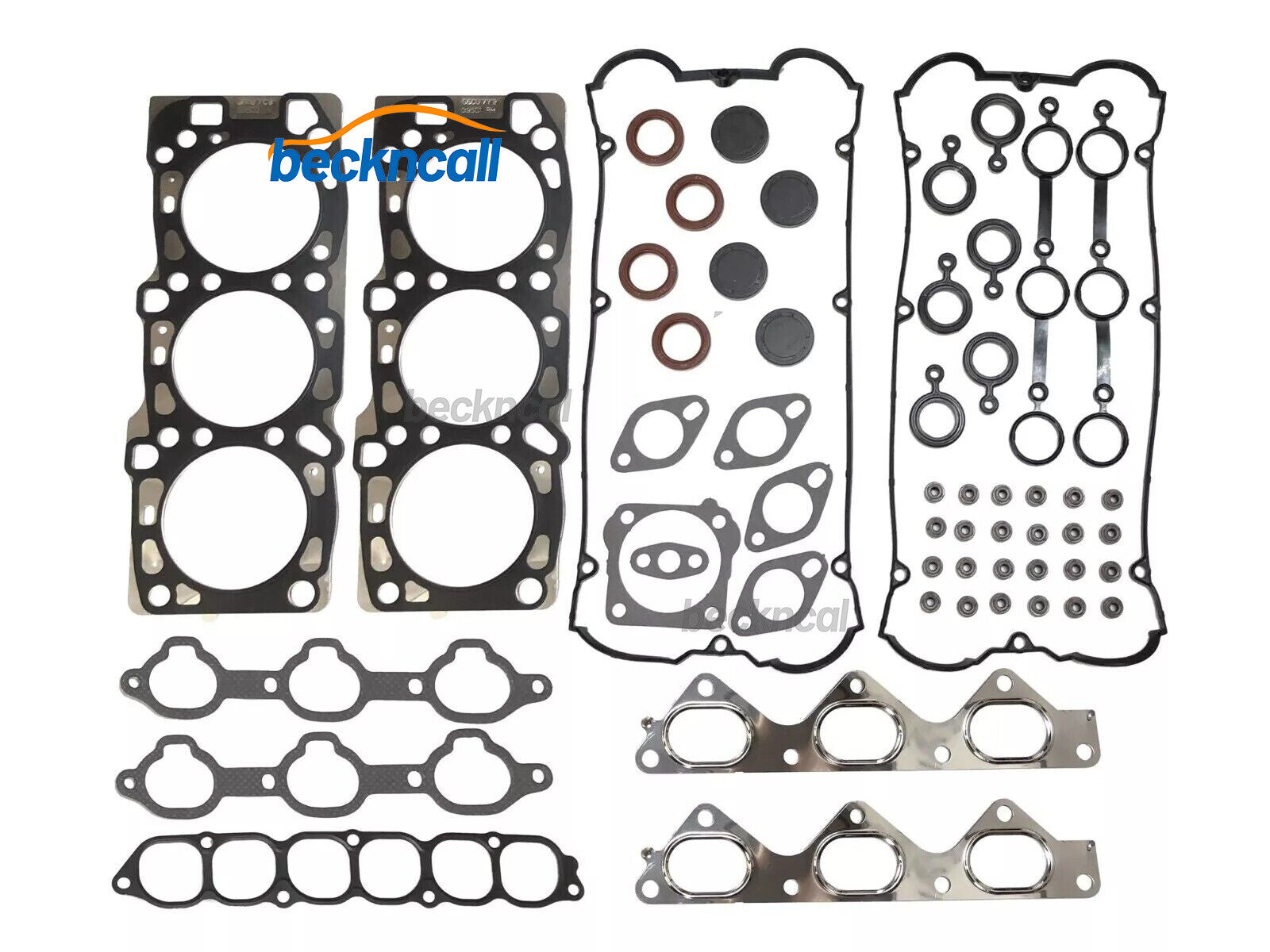 For 2002-2006 for Kia Sedona Sorento 3.5L DOHC Head Gasket Set Bolts + Bearings G6CU