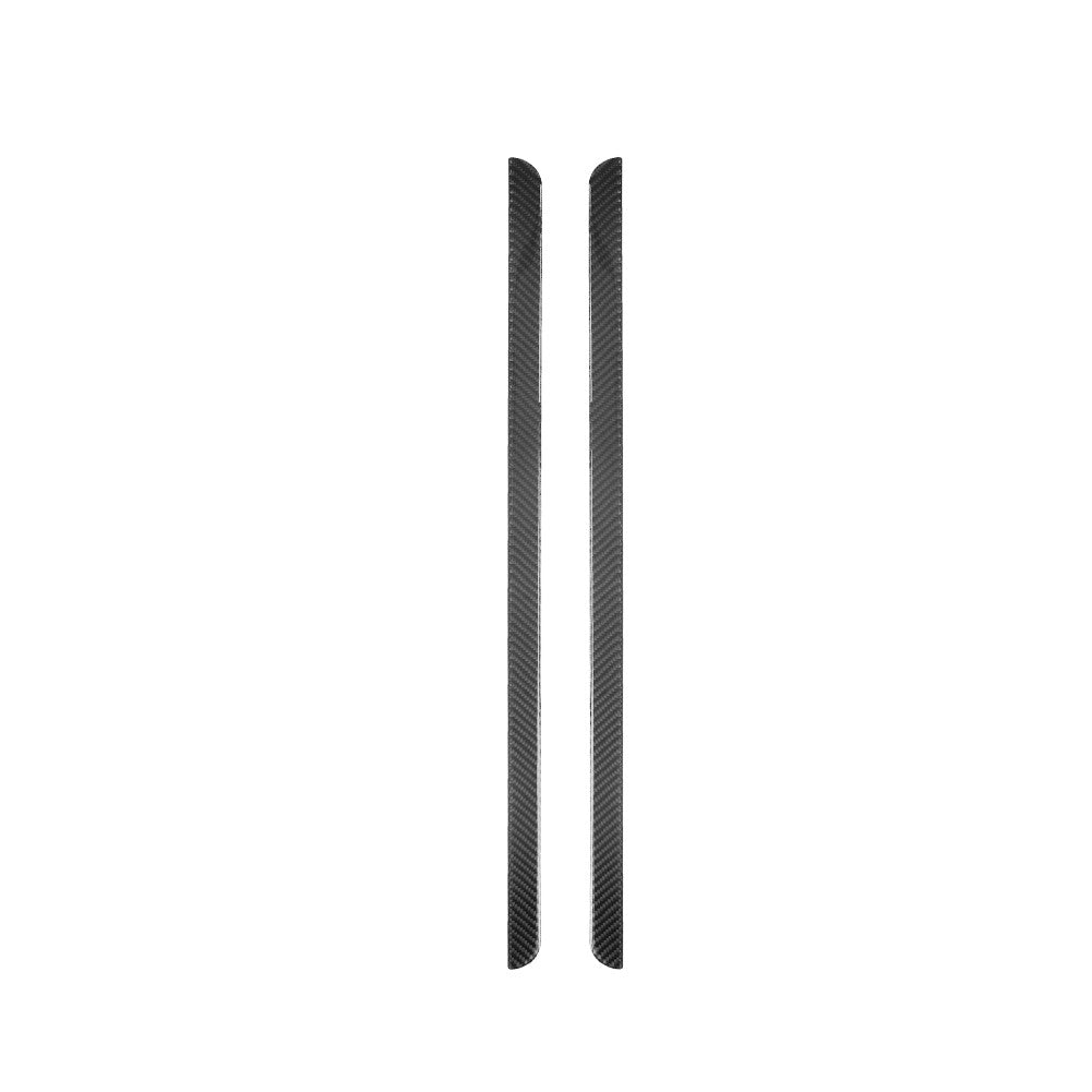 4PCS Carbon Fiber Door Trim Decorative Trim for Jeep for Wrangler 2007-2010