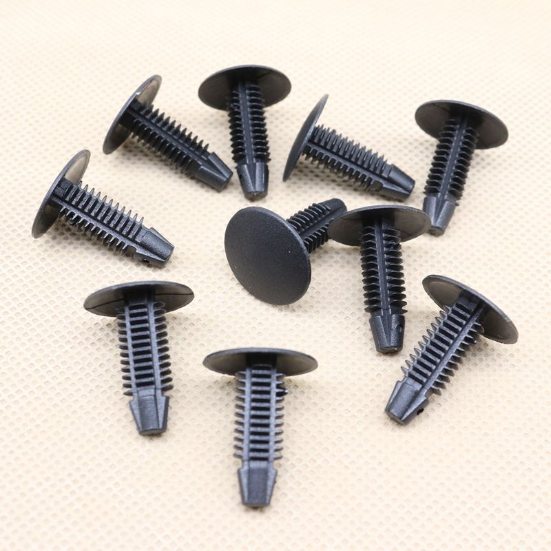 10-piece pack of trunk liner, rear for seat , and radiator side cover fasteners for Ford W70 1380SSW