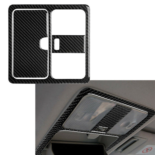 Fit for Nissan 350Z 2006-09 Carbon Fiber Interior Hard Roof Reading Light Frame Trim