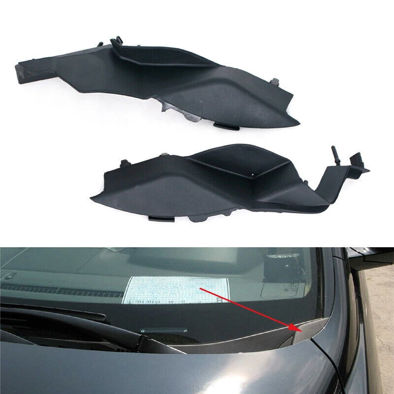 2X for Honda CRV CR-V RE 2007-2011 Front Windshield Wrap Corner Wiper Side Cover