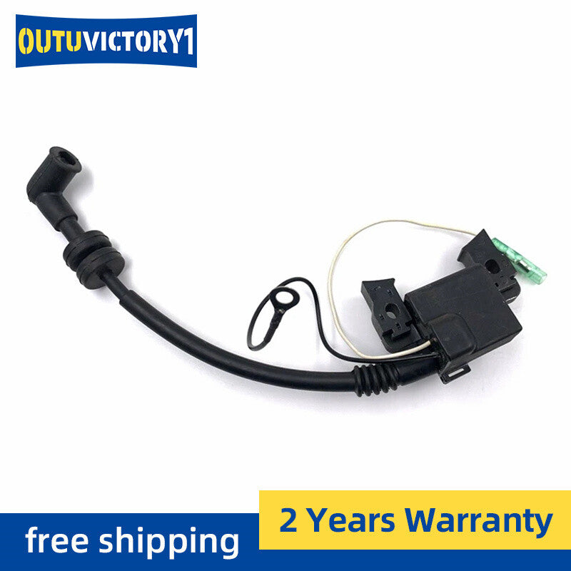 One pack of new ignition coils for Yamaha 4-stroke 4HP outboard motor PN 6BV-85571-01-00/