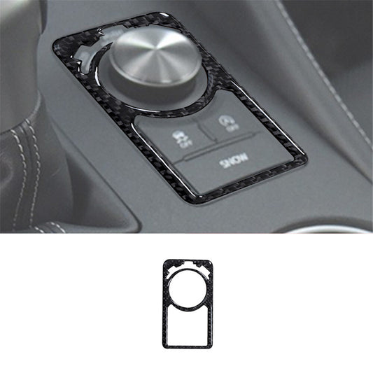 Carbon Fiber Knob Button Frame Cover Trim for Lexus RC300 350 200T 2015-2020