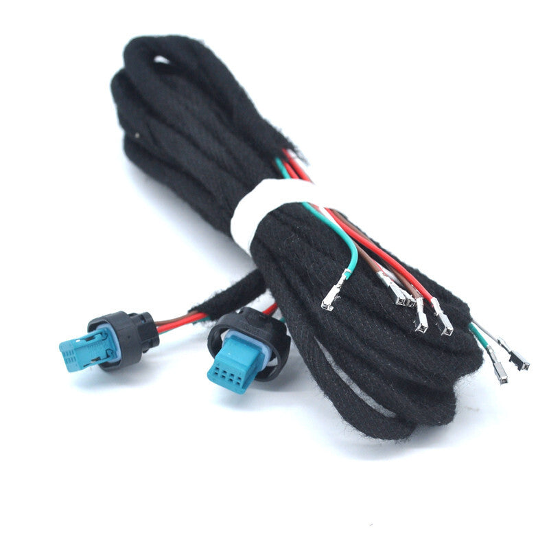 2x door mirror Camera 360 SURROUND retrofit Cable wiring for BMW ICAM G F serie