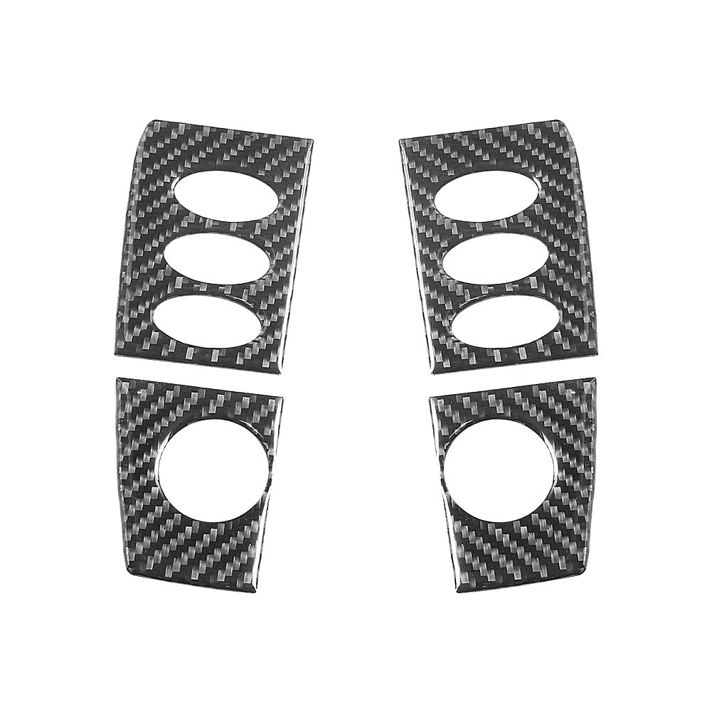 4x carbon fiber radio console bezel for Porsche /996 1998-2004