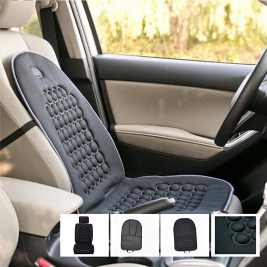 Car for Seat Cushion Therapy Massage Padded Bubble Foam Chair Black Auto Pad Cover