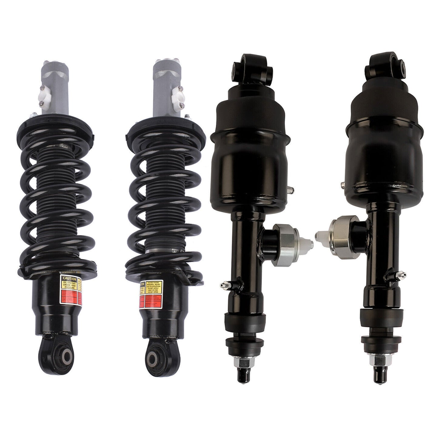A pair of rear shock absorber strut assemblies electronically compatible with for Audi for A4 S4 for A5 S5 08-17 8F0513025A