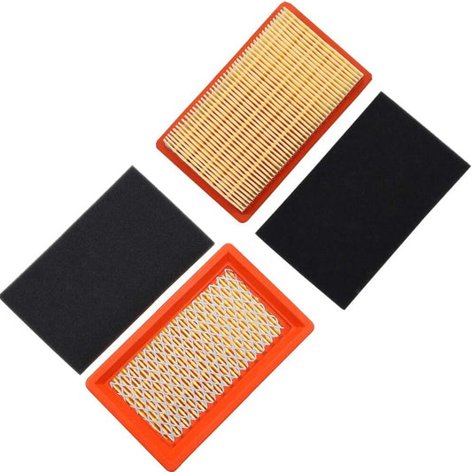 2 x 951-10298 Air Filter + Pre Filter For MTD Cub Cadet S Kohler 14 951-14632