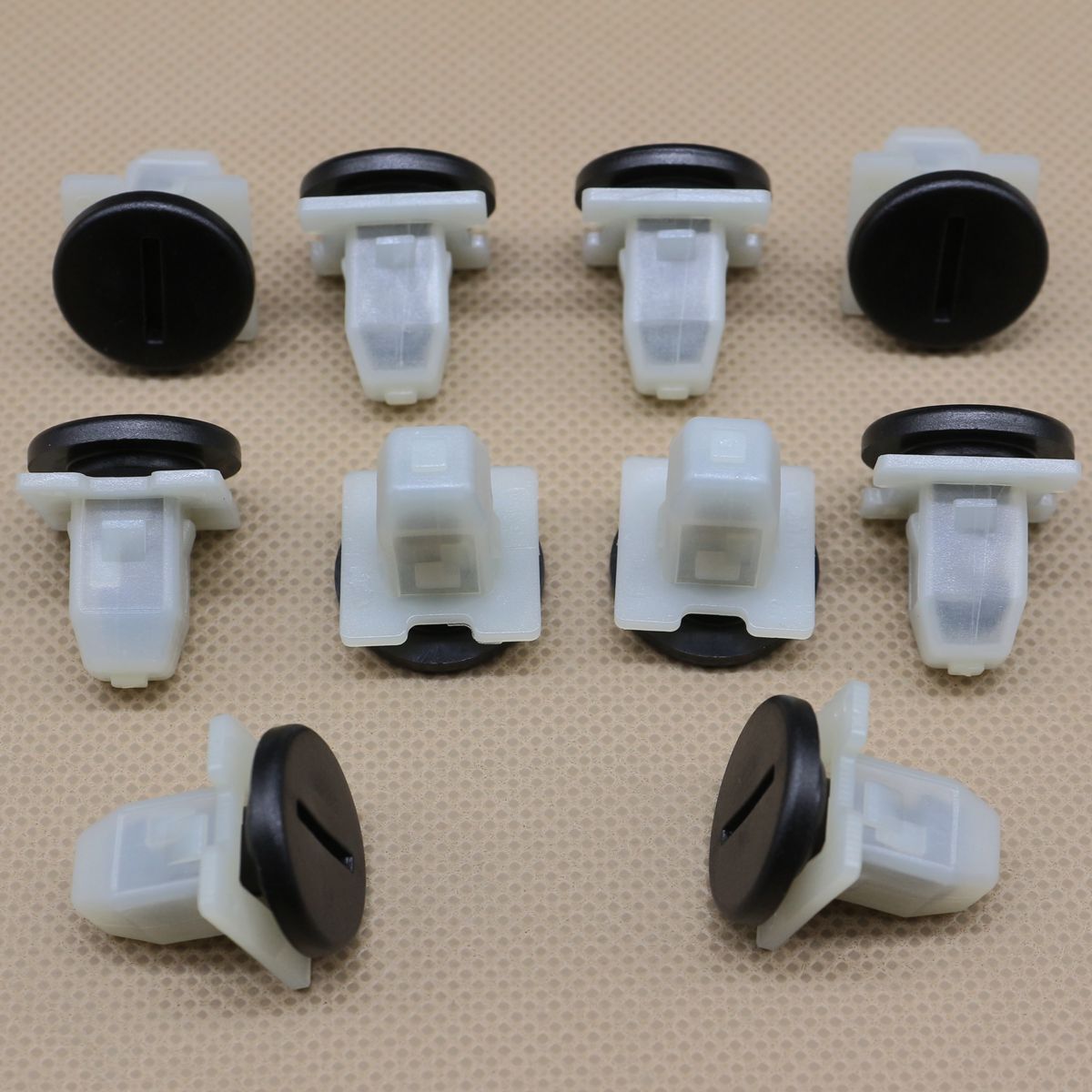 10-piece rear bumper cover cable tie clamp for Nissan Altima 63846-9E000