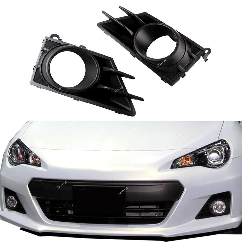 Front LHRH Bumper Grill Fog Light Bezel Cover Frame for Subaru BRZ 2013-2016