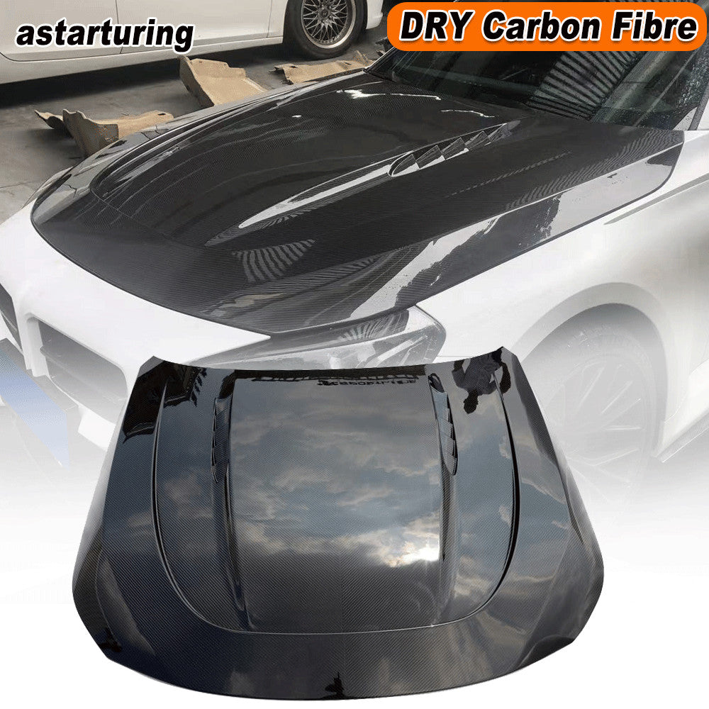 for BMW 2 Series G87 M2 2022-2024 DRY Carbon Front Bonnet Hood Engine Cover Lid