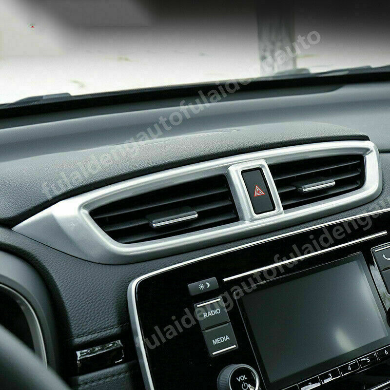 for Honda CR-V CRV 2017-2022 Interior Dashboard Air Vent Outlet Panel Cover Trim