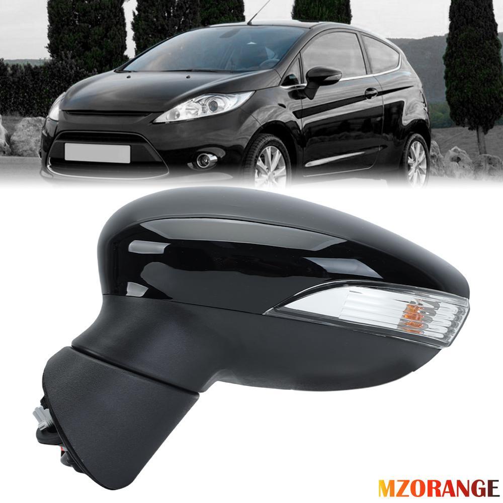 F¨¹r for Ford Fiesta 08-12 Links Au?enspiegel Elektrisch Beheizbar 8 Draht Schwarz