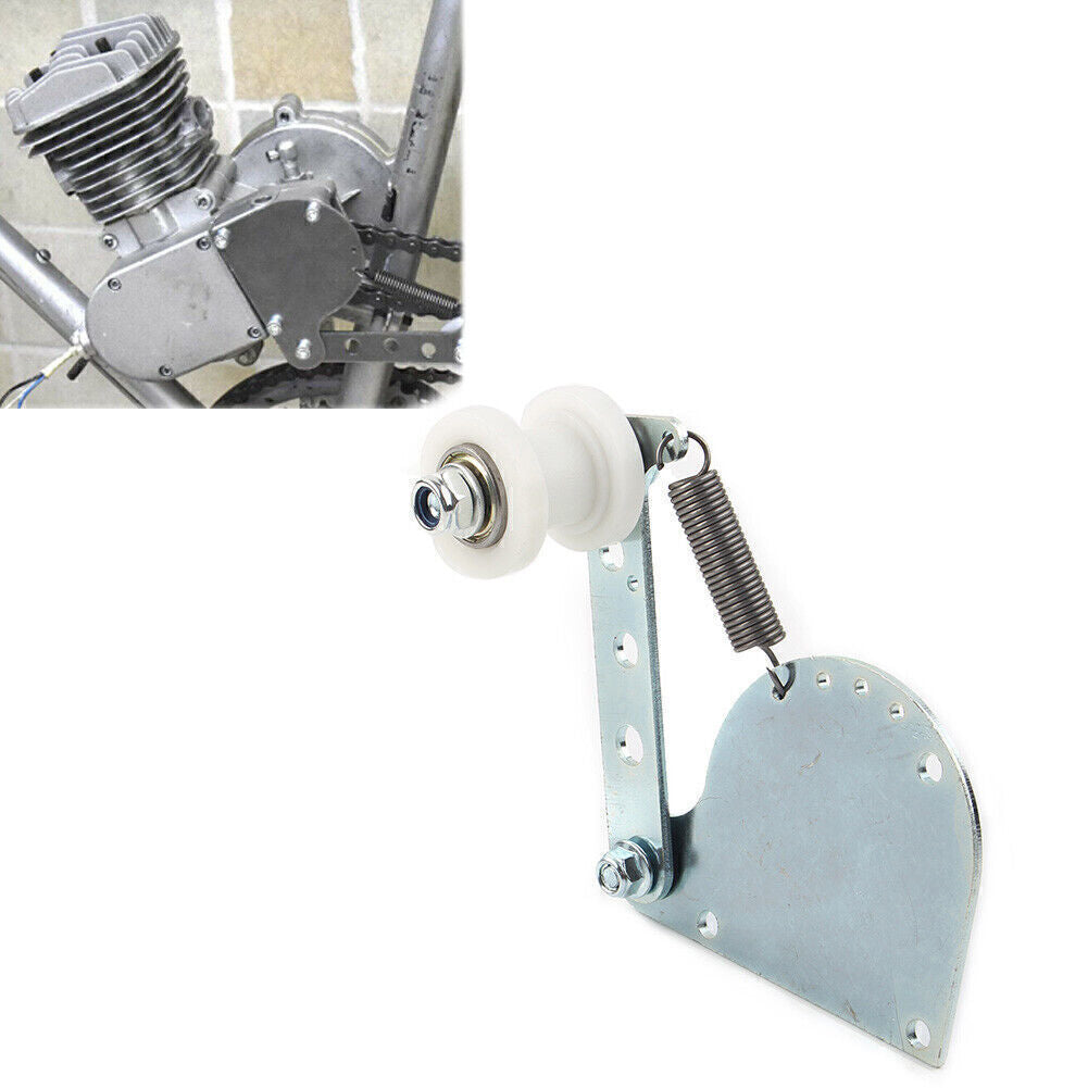 Spring Loaded Chain Tensioner Fit 49cc 66cc 80cc 2 Stroke Engine Motorized Bike