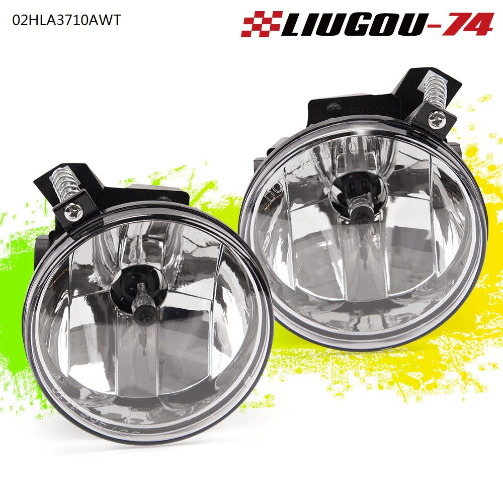 Suitable for 01-04 for Dodge Dakota/Durango transparent lens bumper driving fog light kit
