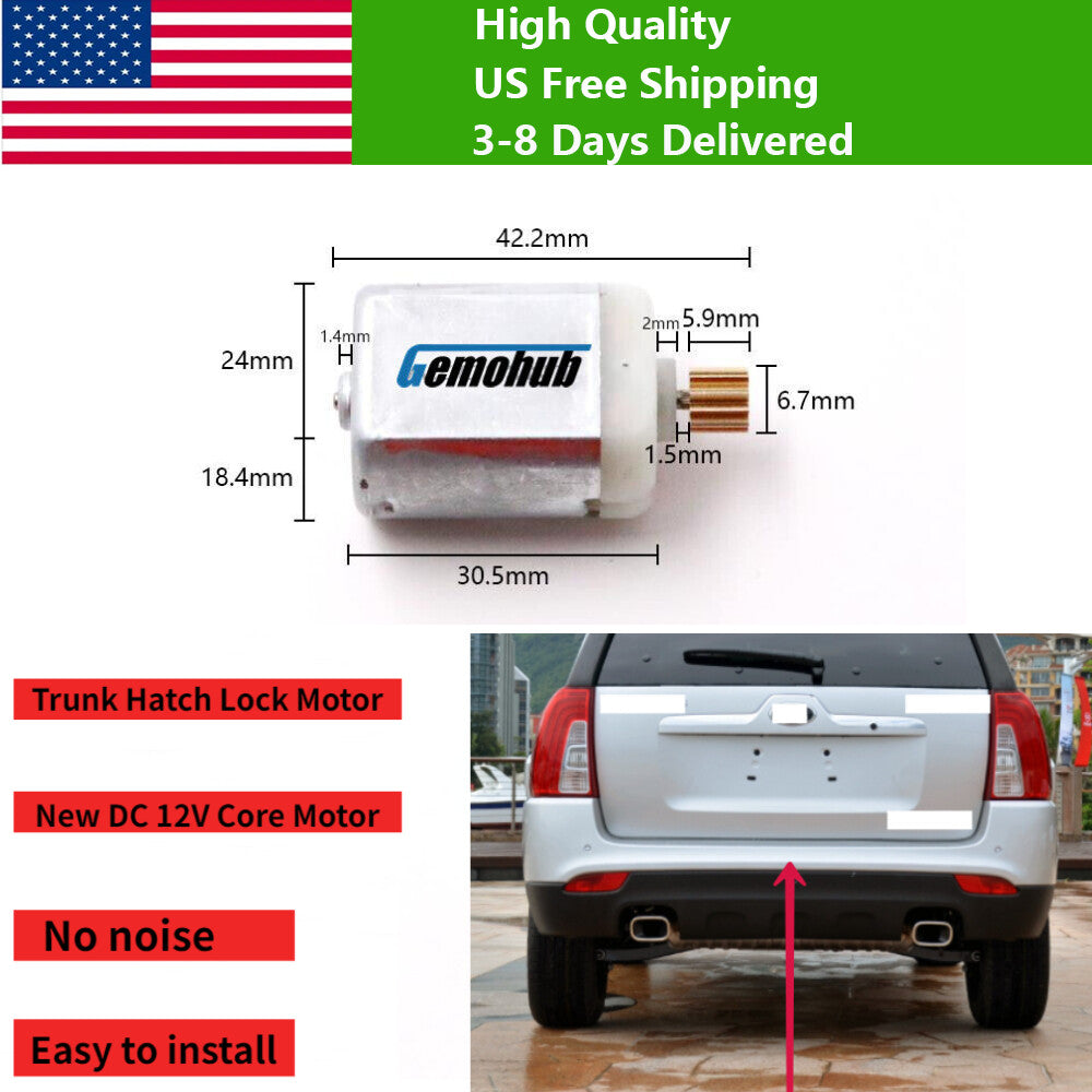 Rear Trunk Lock Latch Motor FC280SC-20130 for Chevrolet for Mini Cooper for Lincoln for BMW