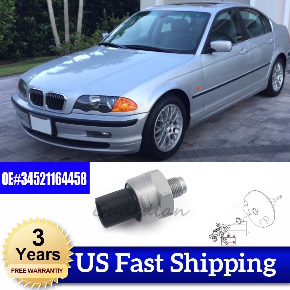 1PC Pressure Sensor 34521164458 for BMW Z4 Z3 645Ci 545I 530I 525I 325I 325CI