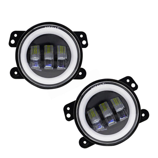 2-Piece Bumper LED Fog Light Set for Ford 2009, 2010, 2011, 2012, 2013, and 2014 F150 Lights AT