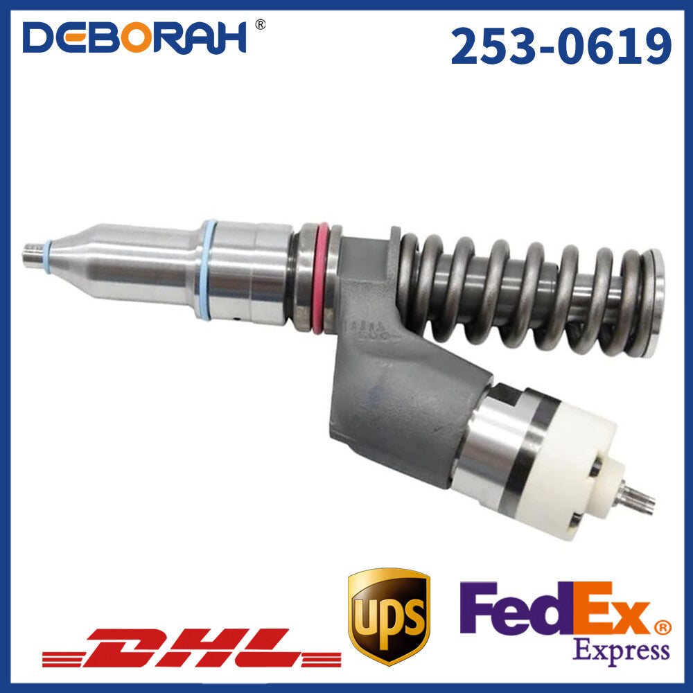 Diesel Fuel Injector 253-0619 10R-7232 For Caterpillar CAT 3406E Diesel Engine
