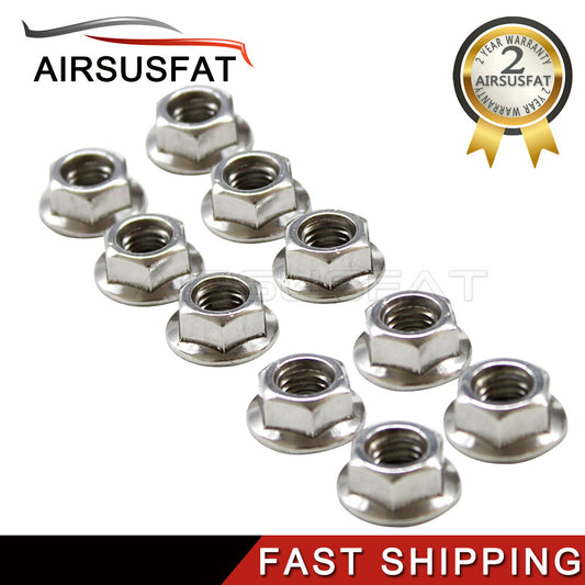 10pcs Air Suspension Strut Nuts Air Shock Repair Kit for Mercedes W164 W220 W221
