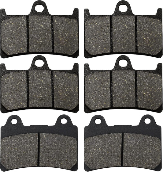 Front Rear Brake Pads for YAMAHA Roadstar 1700 XV1700 2004-2009 XV 1700 Road