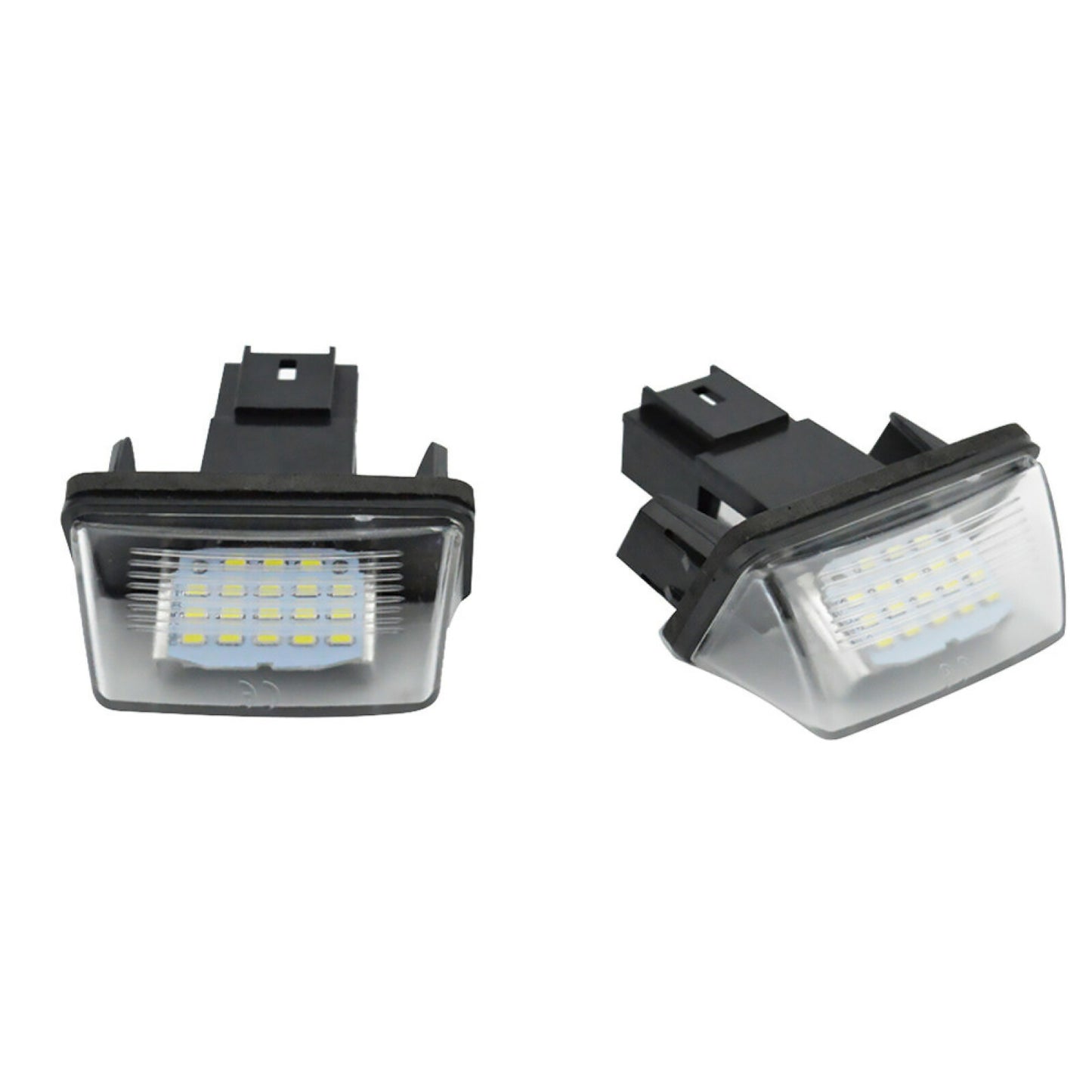 1 Pair Error LED License Plate Lights for Peugeot 206 207 307 308/ for Citroen