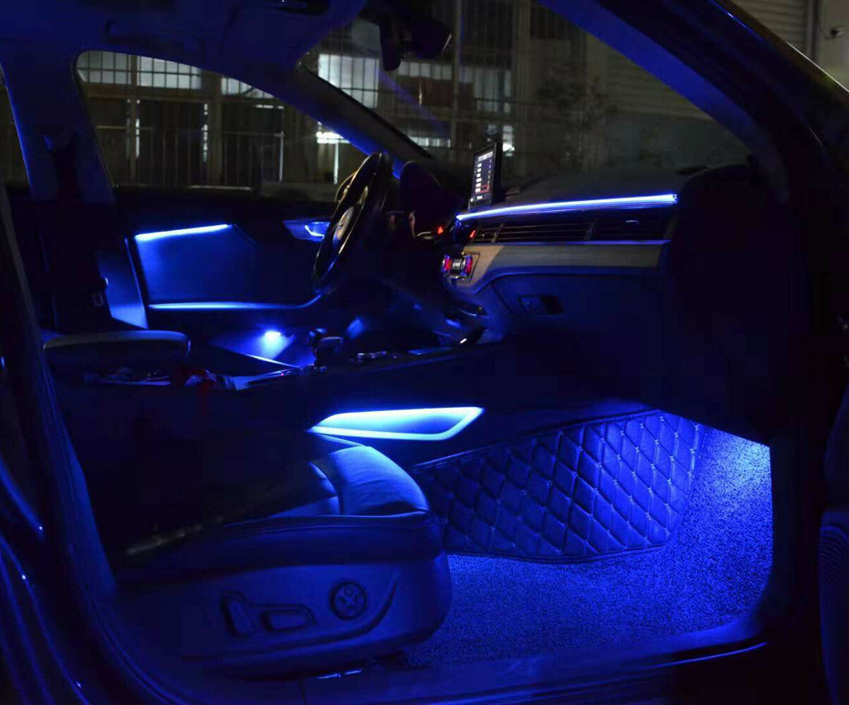64 color Illuminated LED Ambient Atmosphere light for Mercedes W205 C GLC 15-20
