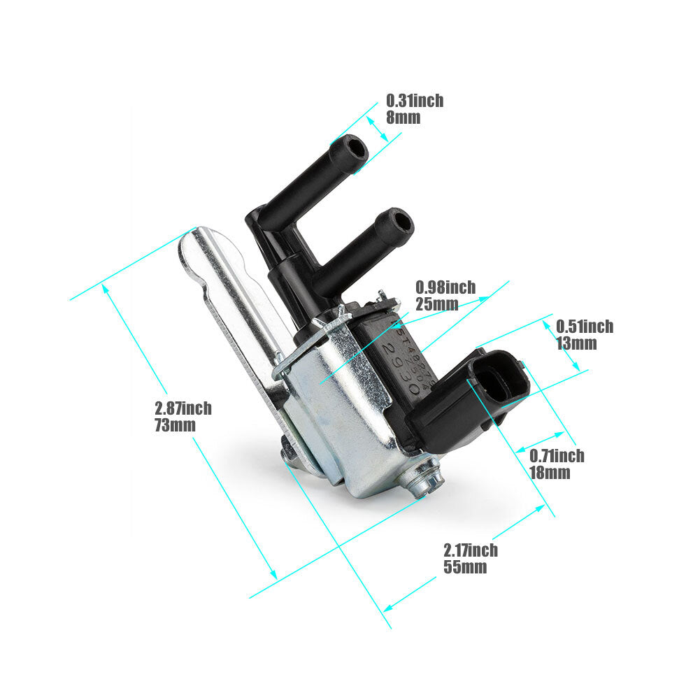 One-piece Z50418741A steam tank cleaning solenoid valve suitable for 2002-2003 for Mazda Protege 5