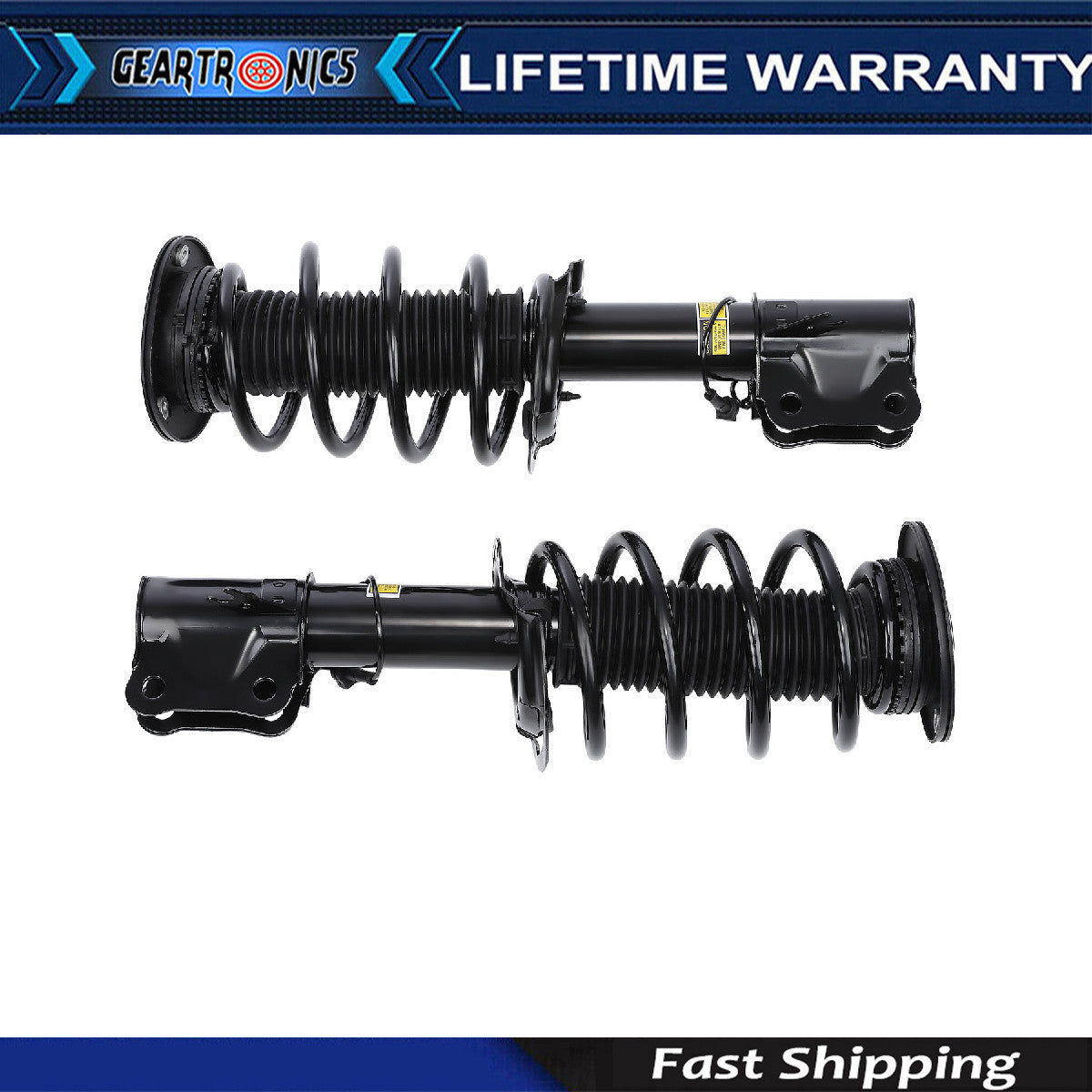 Pair For 2013-2020 for Lincoln MKZ Front Shock Absorber Struts Spring Assys KY