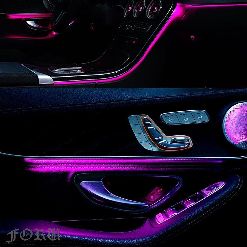 64 Colors Air Vent LED Ambient Light Set for Mercedes-Benz C Class W205 GLC X253