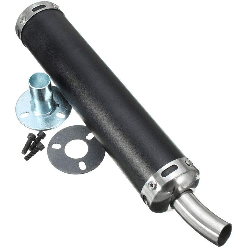 22mm Scooter Moped Modified Parts Motorcycle Street Dirt Pipe Silencer Racing