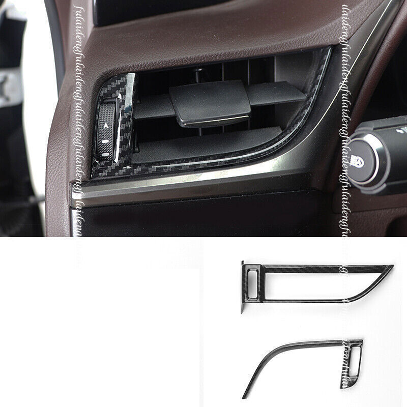 for Lexus ES350 300h 250 19-22 Carbon Look Side Side Air Vent Outlet Cover Trim