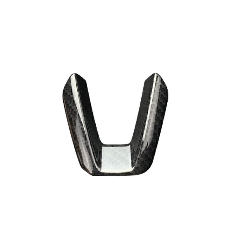 1P for Mazda CX-5 CX5 17-24 Carbon Fiber Steering Wheel U Type Sheet Cover Trim