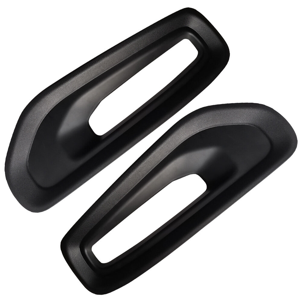 2Pcs Left Right Side Front Bumper Fog Lamp Light Bezel Fit For 1500 2019-2021