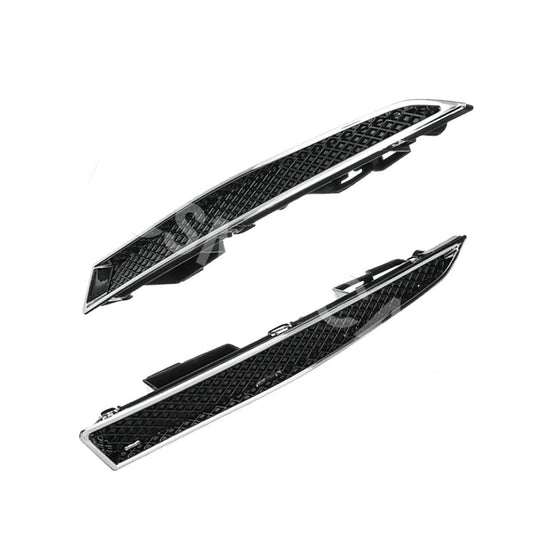 2x Headlight Lower Trim Moulding Fit for Ford Escape 4-Door 2013-2016