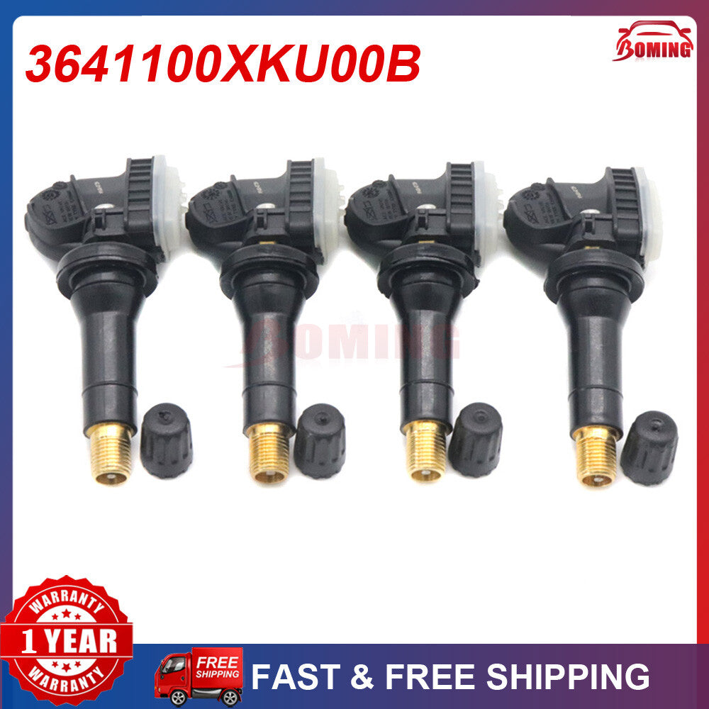 4-pack 3641100XKU00B TPMS tire pressure sensor 433MHz suitable for Haval HL H2 H5 H6 H7 CN