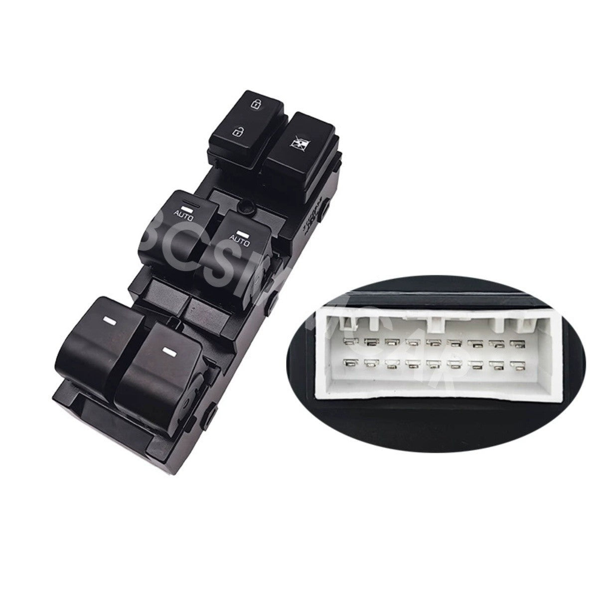 Window Control Switch Power Lifter Master Left Fit for Hyundai Ioniq 2017-2021
