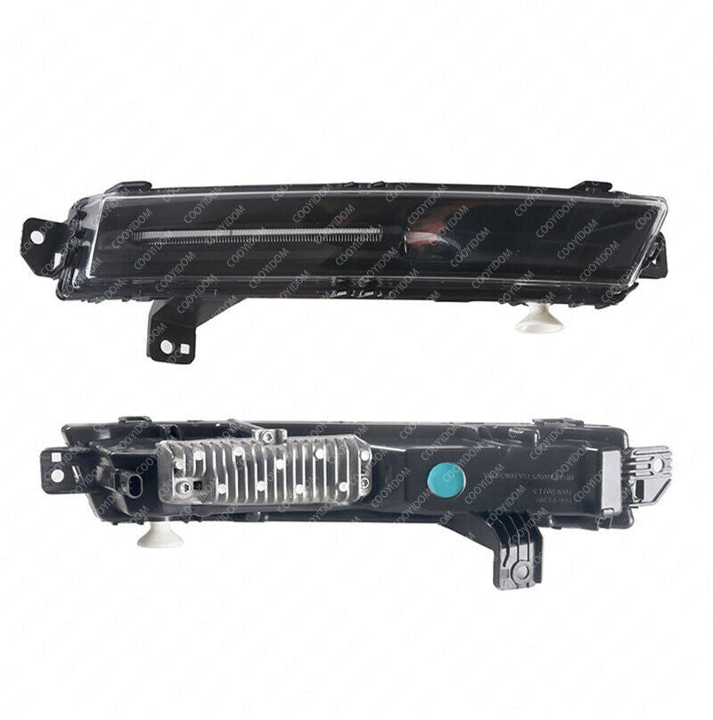 for Range Rover Velar 2018-2020 Pair Left Right Front Bumper Black Fog Lamp Fit