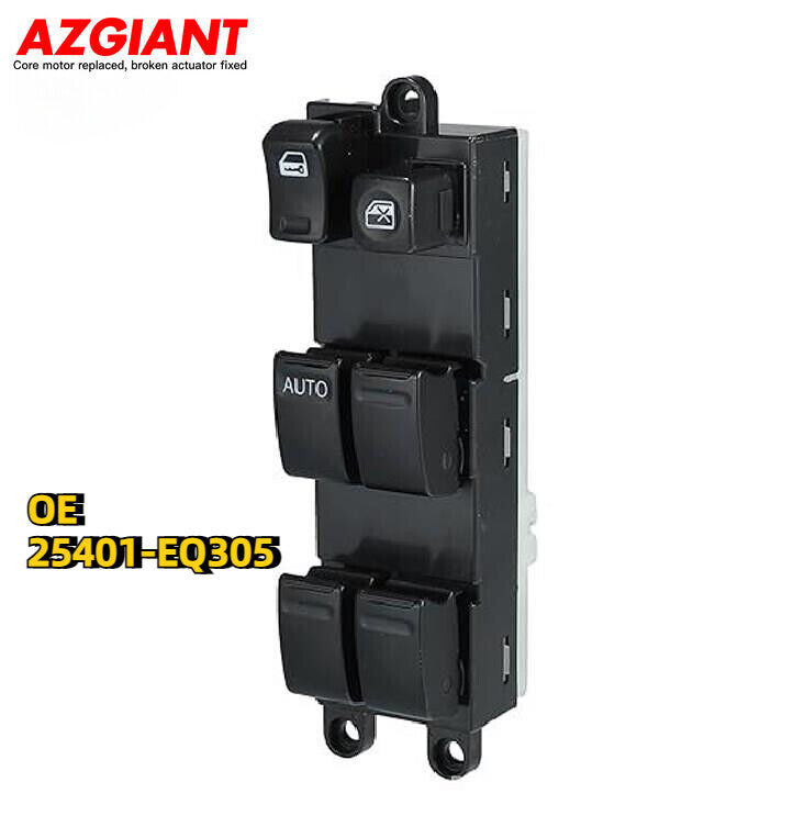 The front left driver's side power window switch is compatible with 1998-2003 for Nissan Presage U30 models.