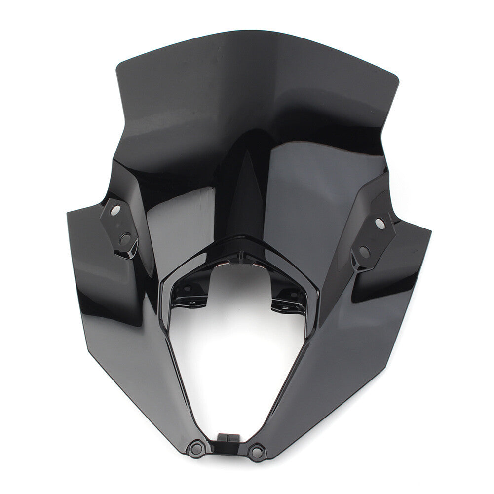 Black Windshield Windscreen Protector for Kawasaki ER6F 650 E§·-6 2020-2023